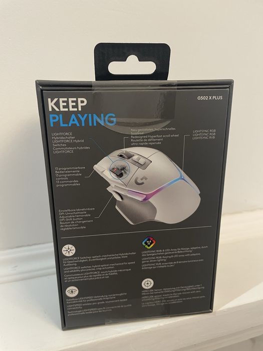 Logitech G502 X Plus ігрова мишка