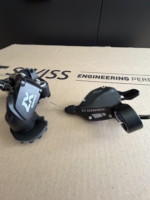 Przerzutka i manetka Sram X7/Xs