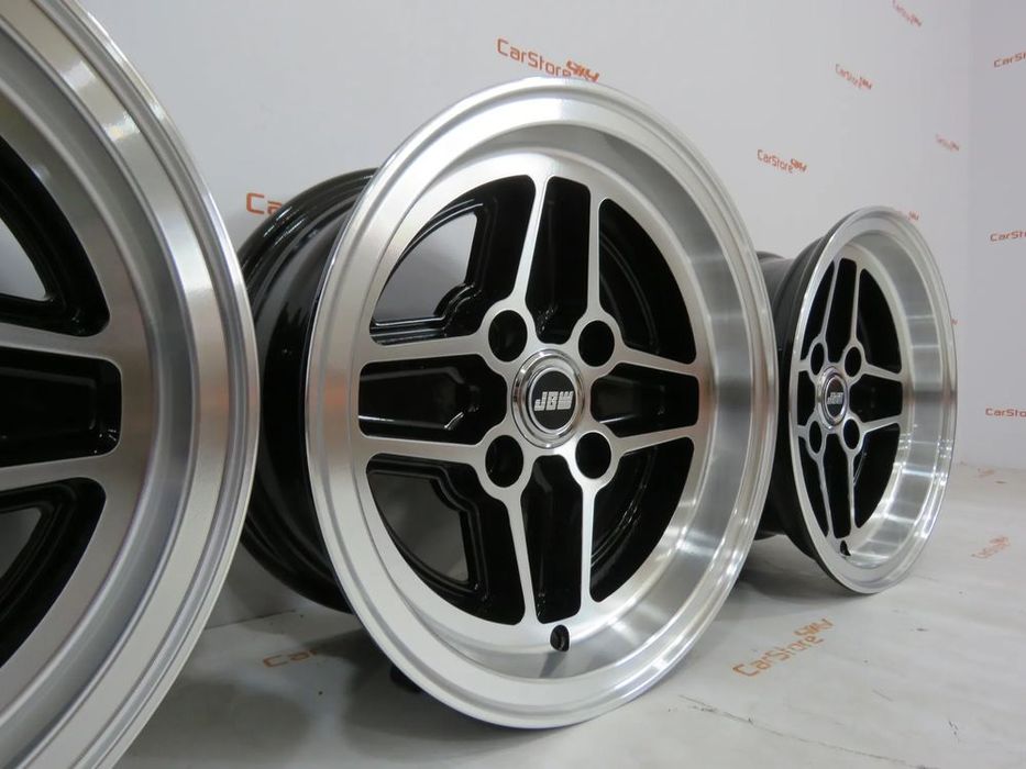 Jantes JBW RS4 Ford 13'' 7j  et 6 4x108 Pretas