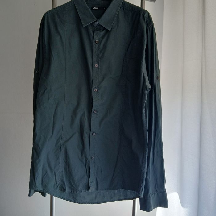 Camisa Homem Verde escuro