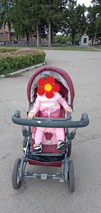 Дитяча коляска 2 в 1 від 0 до 3 років плюс подарунок ліжечко з ортопед