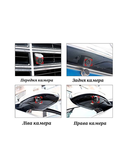 Магнітола Android Qled 9/10 дюймів з круговим оглядом | Toyota Volkswagen Skoda Hyundai Kia Mitsubishi Ford Opel Nissan Renault Mazda Honda Suzuki