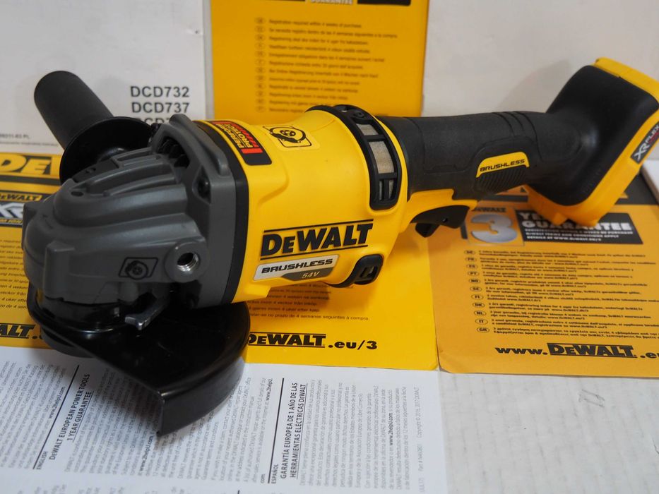DEWALT DCG 418,414 szlifierka kątowa 54v bezszczotkowa bez bateria