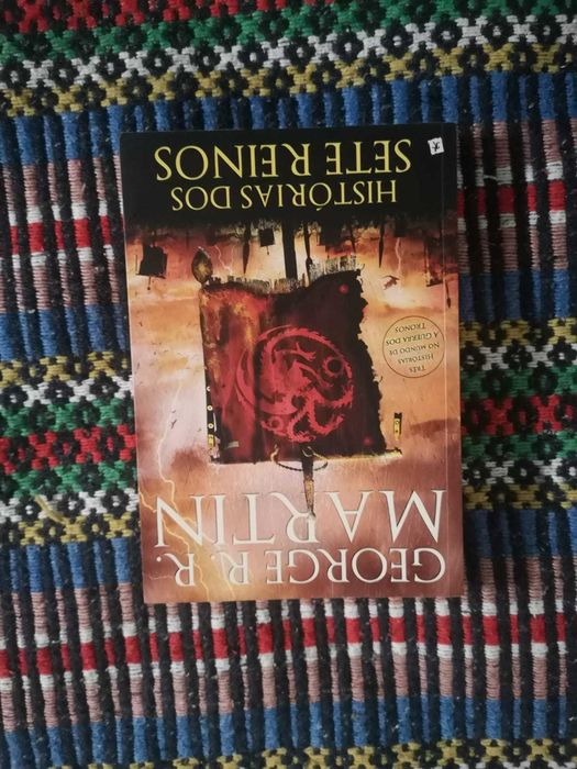 George R. R. Martin "História dos Sete Reinos" (Livro)