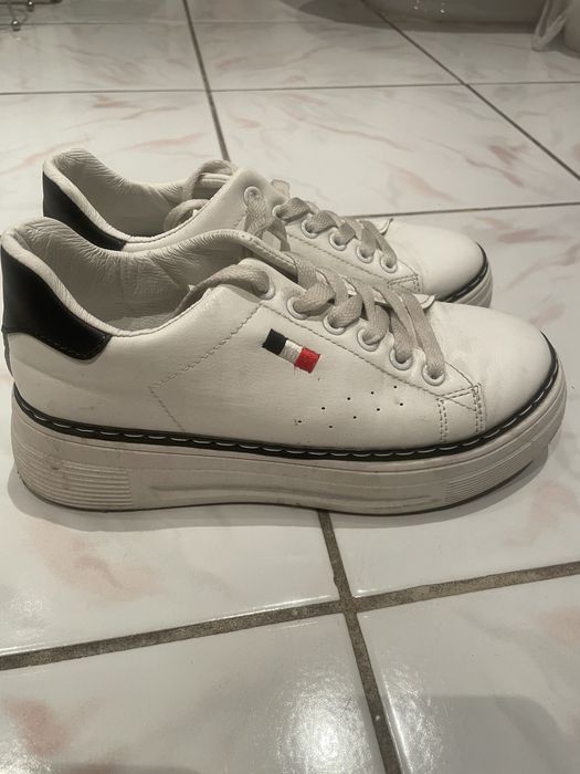 Buty adidasy białe 38