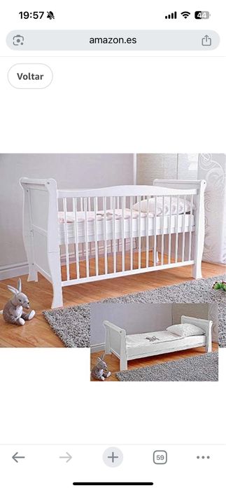 Vendo berço com colchao novo