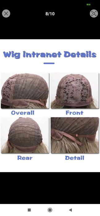 peruka długa nr.8 ombre blond