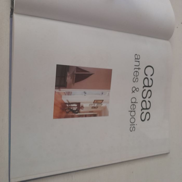 Livro Casas antes & depois