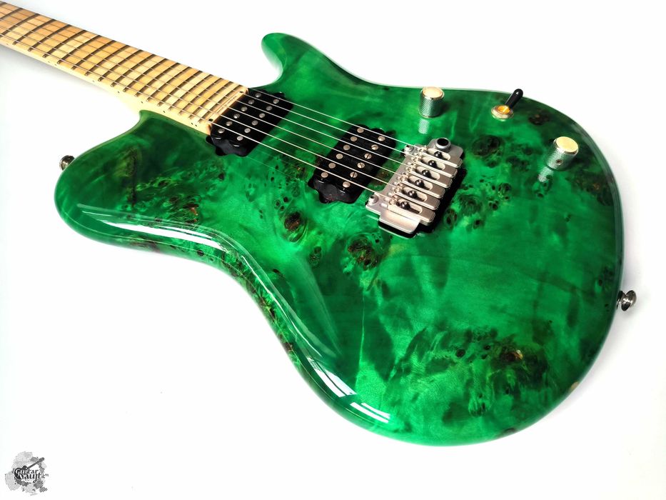 Para Custom One-Piece Poplar Burl '2023 Emerald Green w/GigBag