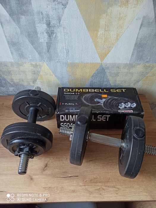 Hantle para 2x12kg