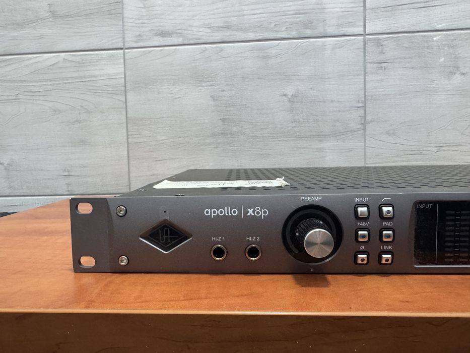 Uszkodzony interfejs Universal Audio Apollo x8p okazja najtaniej uad