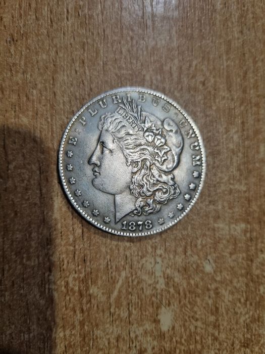 Монета перевертыш один доллар