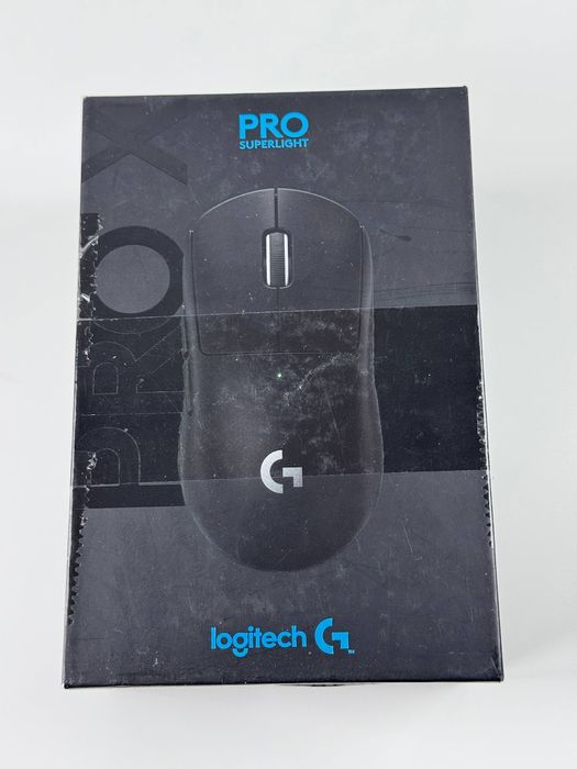 Бездротова ігрова миша Logitech G PRO X SUPERLIGHT Black (‎910-005881)
