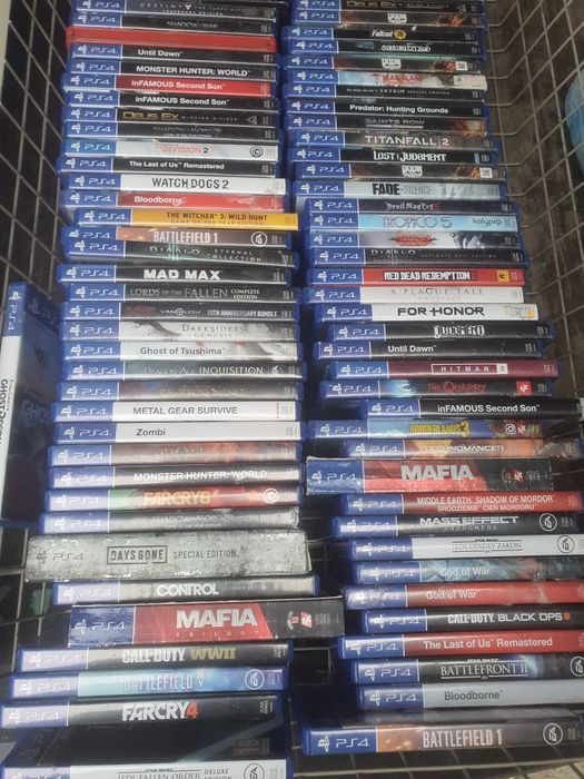 Sprzedam zamienię gry Ps4 slim Pro Ps5 OLX Różne ceny