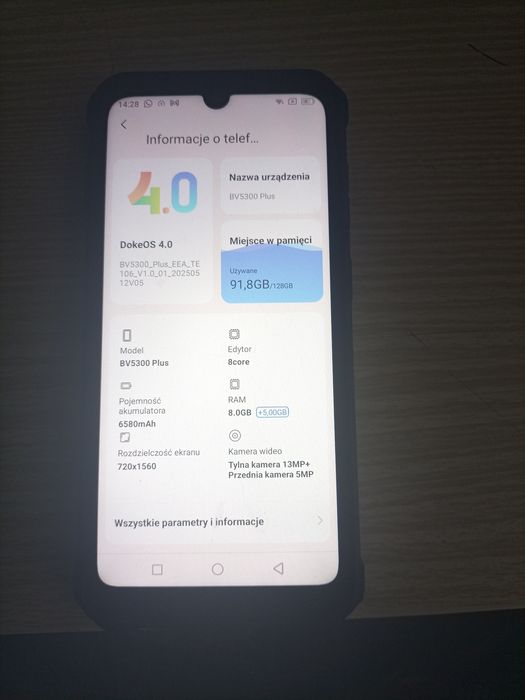 Smartphone blackview 5300 IP69