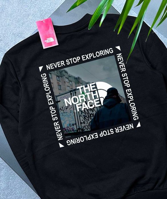OrangeBox › The North Face Свитшот черное › XS S M L XL  › Кофта ТНФ