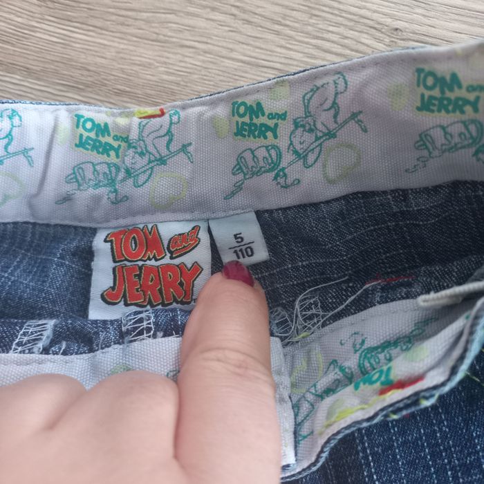 Spodnie jeansowe roz.110