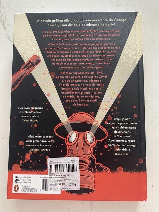Livro 1984 novela grafica