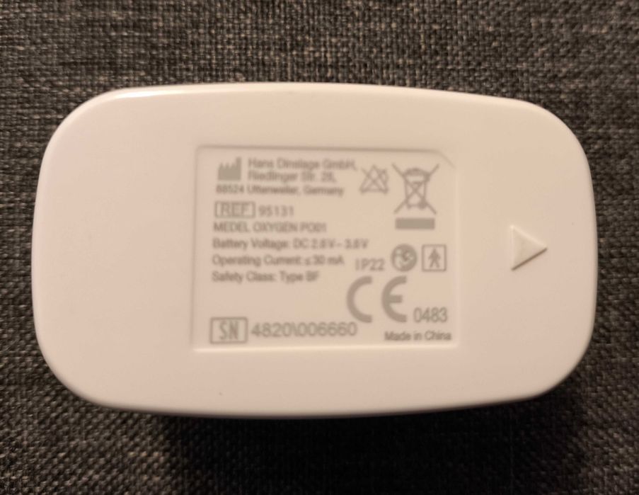 Pulsoksymetr napalcowy Medel OXYGEN PO01 + Etui