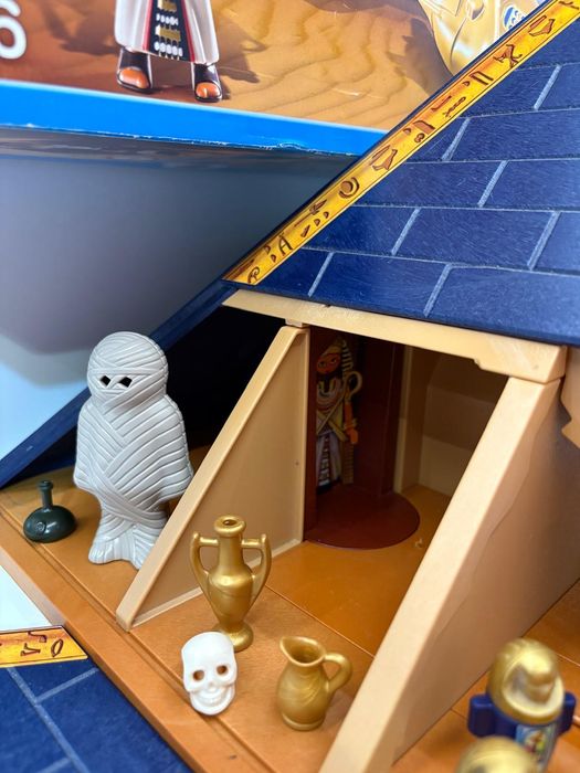 Playmobil 5386 History Piramida Faraona z oryginalnym kartonem
