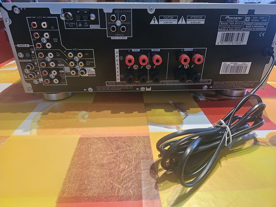 Amplituner VSX-D514 + głośniki ELAC