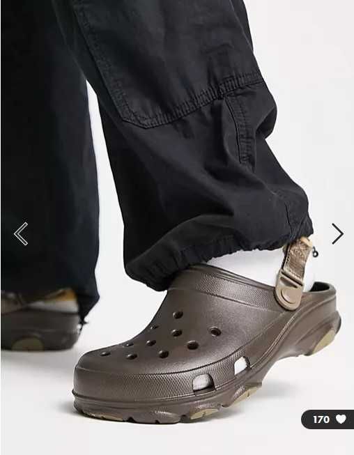 Новинка! Crocs Classic All Terrain Clog. Мужские кроксы в 3 расцветках