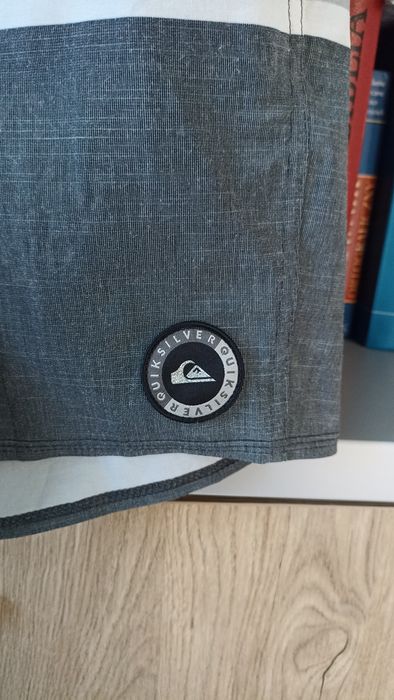 Kąpielówki męskie szare krótkie boardshorty Quick Silver