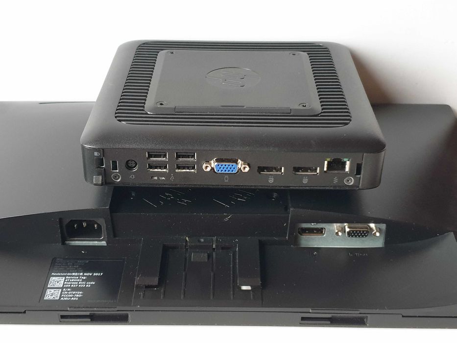 неттоп HP T520  4GB  SSD 16 Gb + комплект монітор DELL 19"