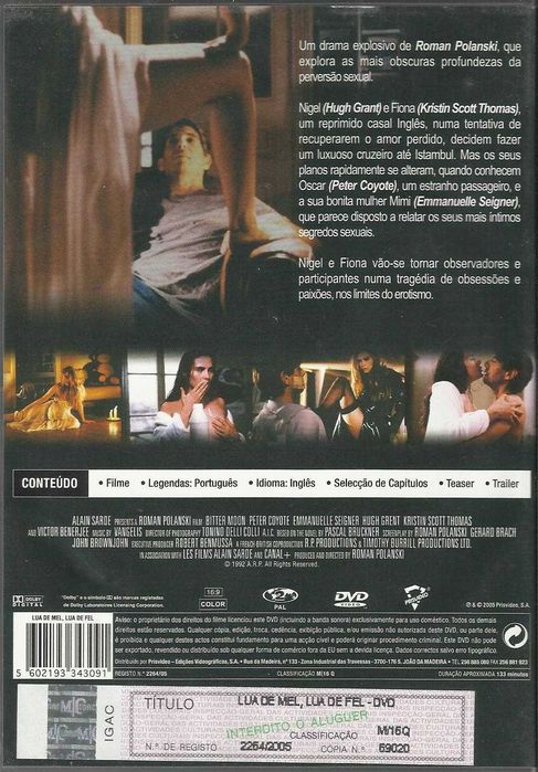 Lua de Mel, Lua de Fel (1992)