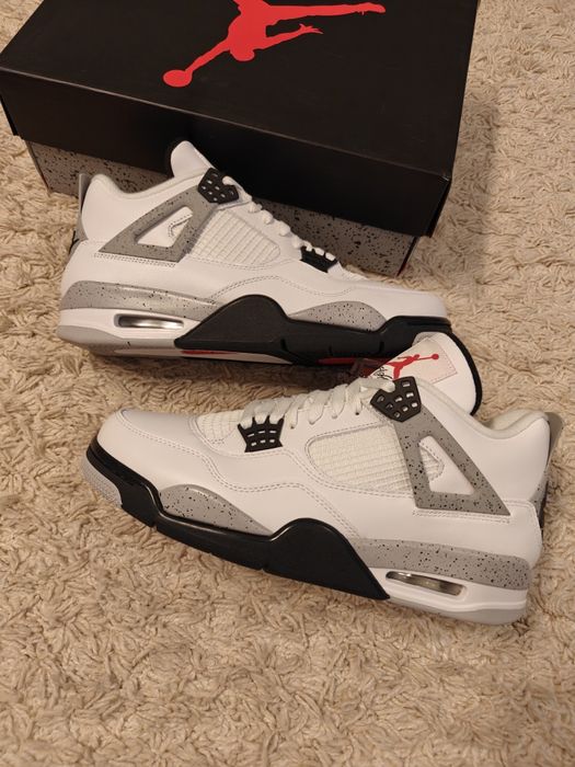 Buty Jordan 4 White Cement