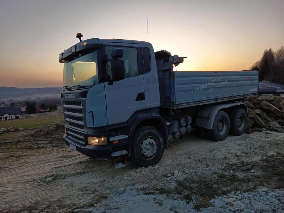 Usługi koparką , transport