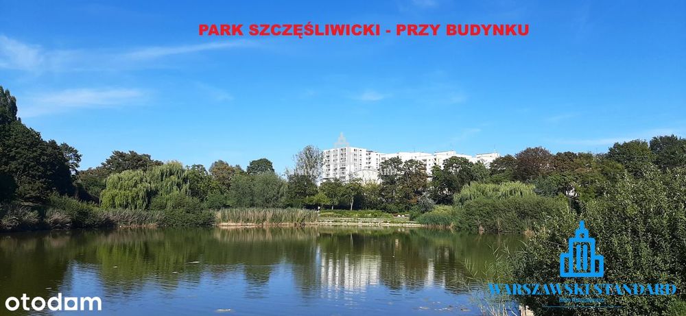 Dwupokojowe mieszkanie z dużym balkonem przy Parku Szczęśliwickim!
