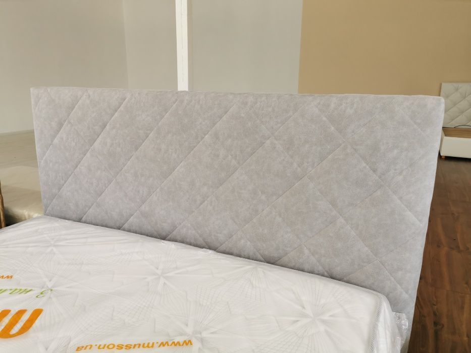 Мягкая двуспальная кровать Diamond 160Х200с нишей для белья Одесса