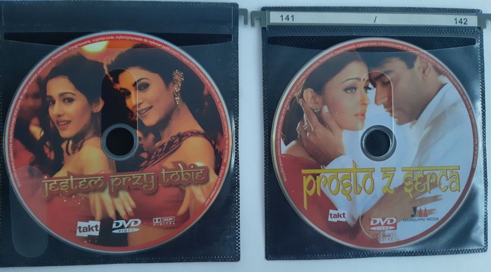 Zestaw 9 DVD kino Bollywood