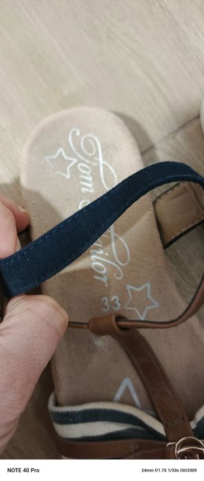 Sandałki dziewczęce Tom Tailor 33