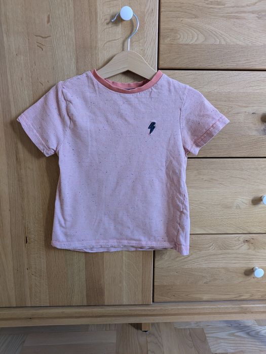 T-shirt 3-4 lata F&F. Pomarańczowy