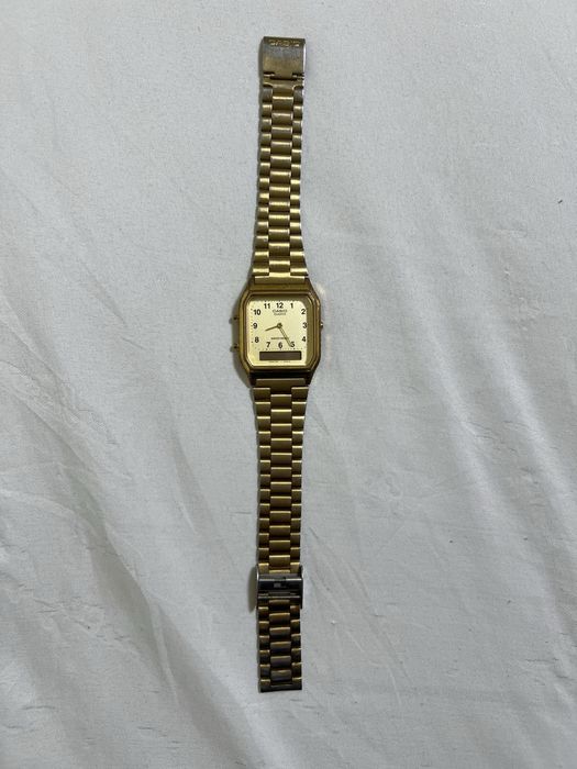Casio AQ-230GA золотий оригінал, класика, робочий стан, чоловічі