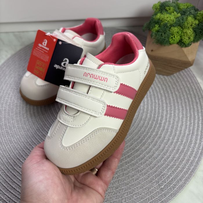 Кросівки дитячі Apawwa для дівчинки,кампуси апава,26,27,28,29,30,31