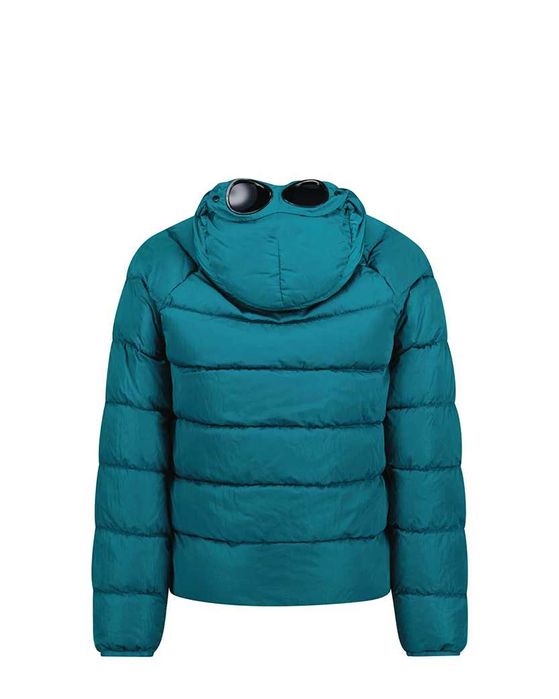 Пуховик C.P. Company Eco-Chrome R Goggle Down Jacket Teal