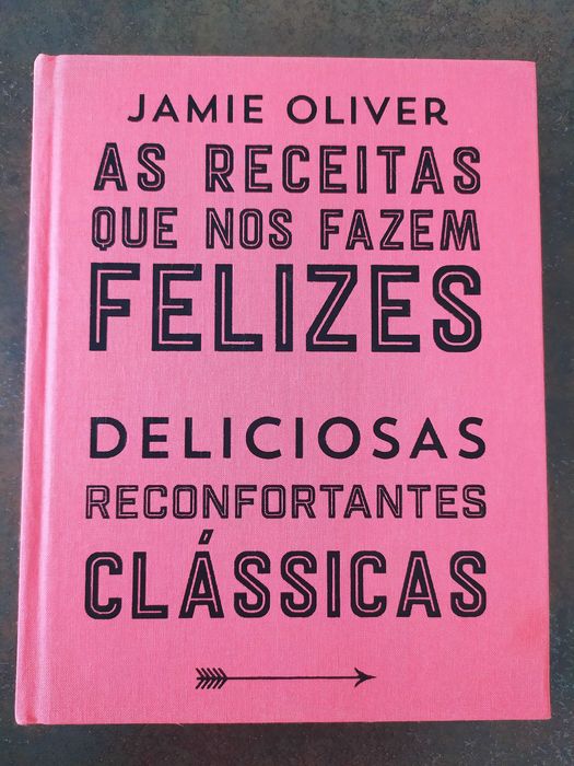 Livro culinária do chef Jamie Oliver