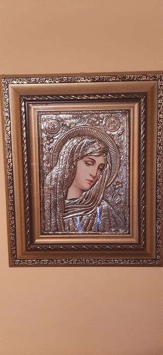 Образ ікона срібна 50*40  Греція