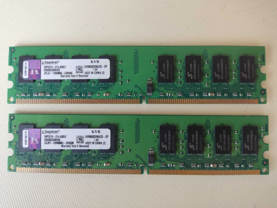 Память DDR2 2Гб, 4Гб