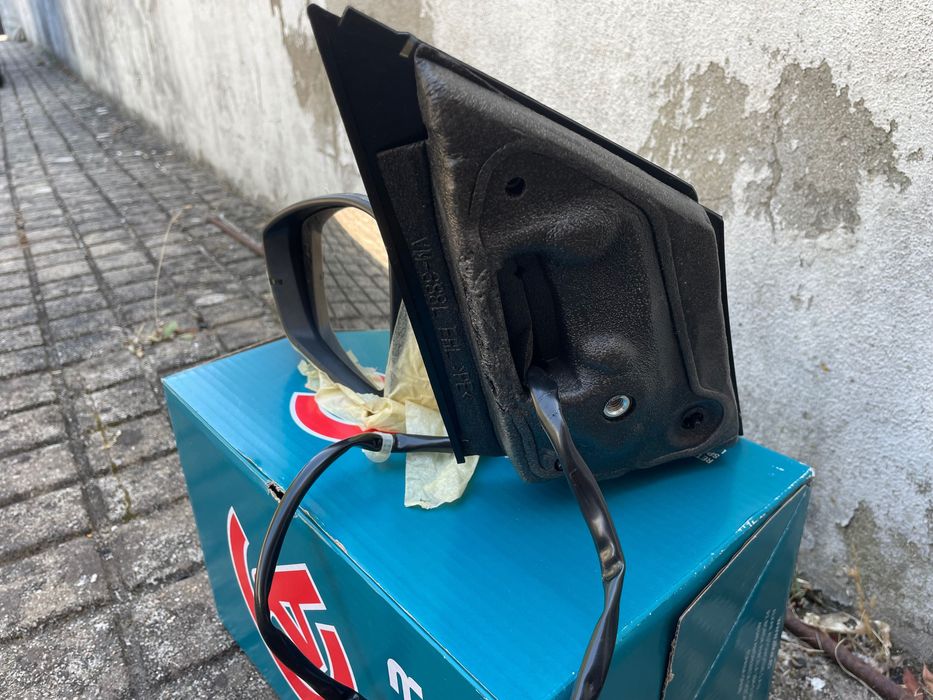 Conjunto Original Espelho Retrovisor Volkswagen Polo 2017 (c/danos)