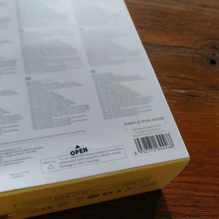 Швидка зарядка 65W Baseus GaN6 Pro Fast 2C+2A + кабель Type-C 1метр