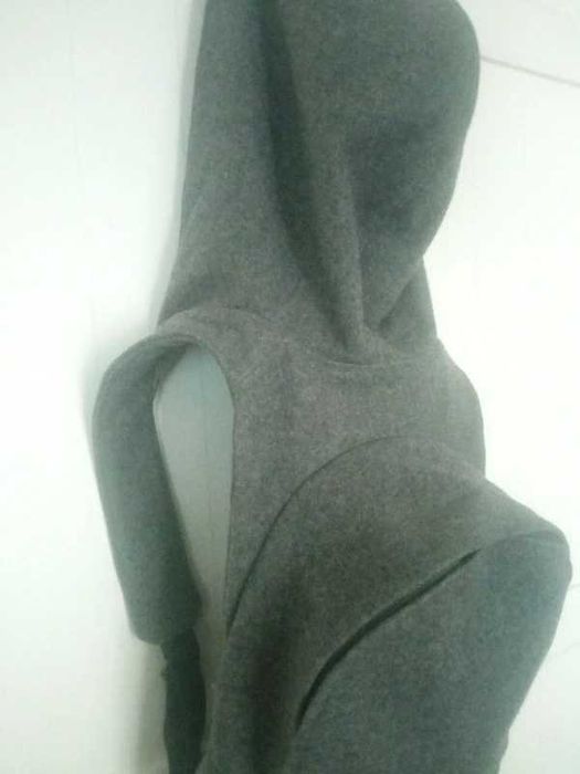 Mochila com capuz em Burel