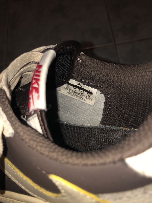 Air jordan 1 Travis scoot Reverse mocha N 40