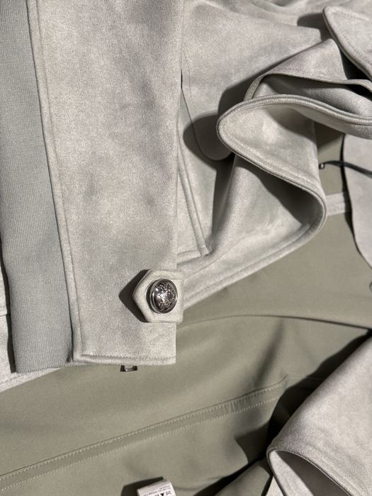 Нова замшева косуха River Island мʼятного кольору L розмір