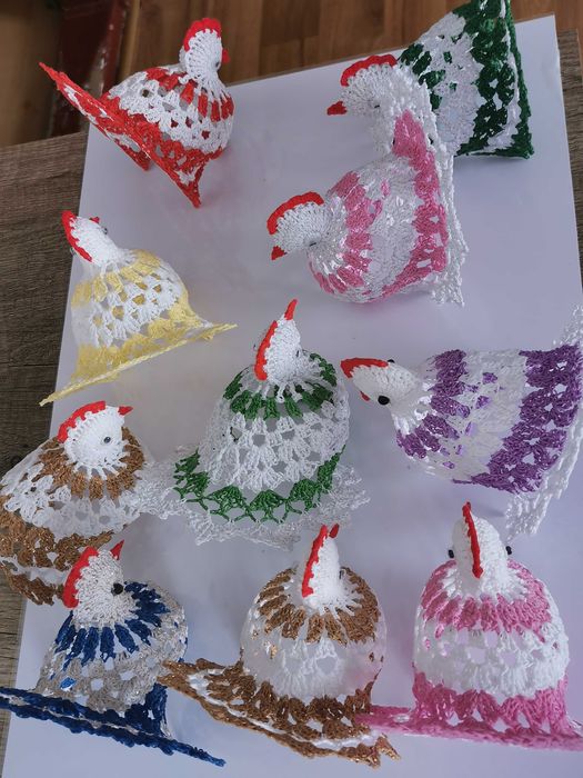 Rękodzieło, prace własne  na szydełku