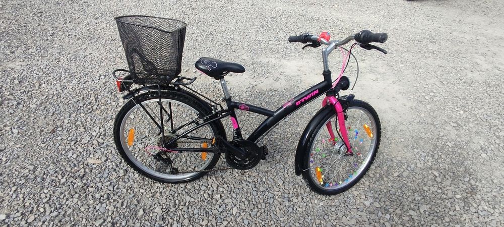 Rower górski z koszykiem