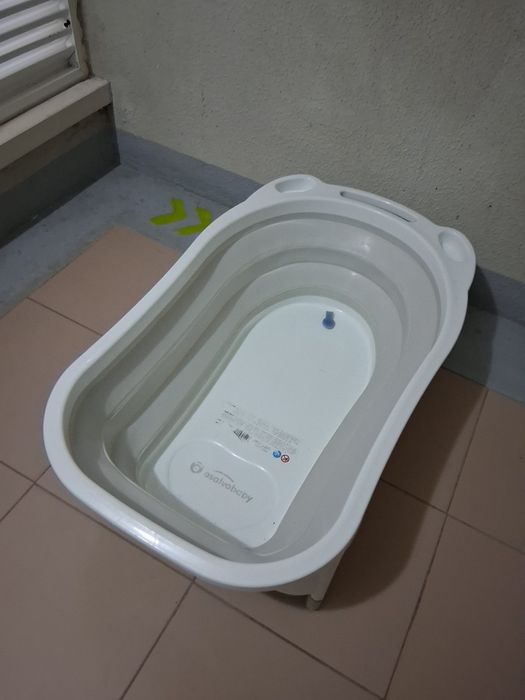 Banheira Portátil Dobrável Bebé / Portable Foldable Baby Bathtub